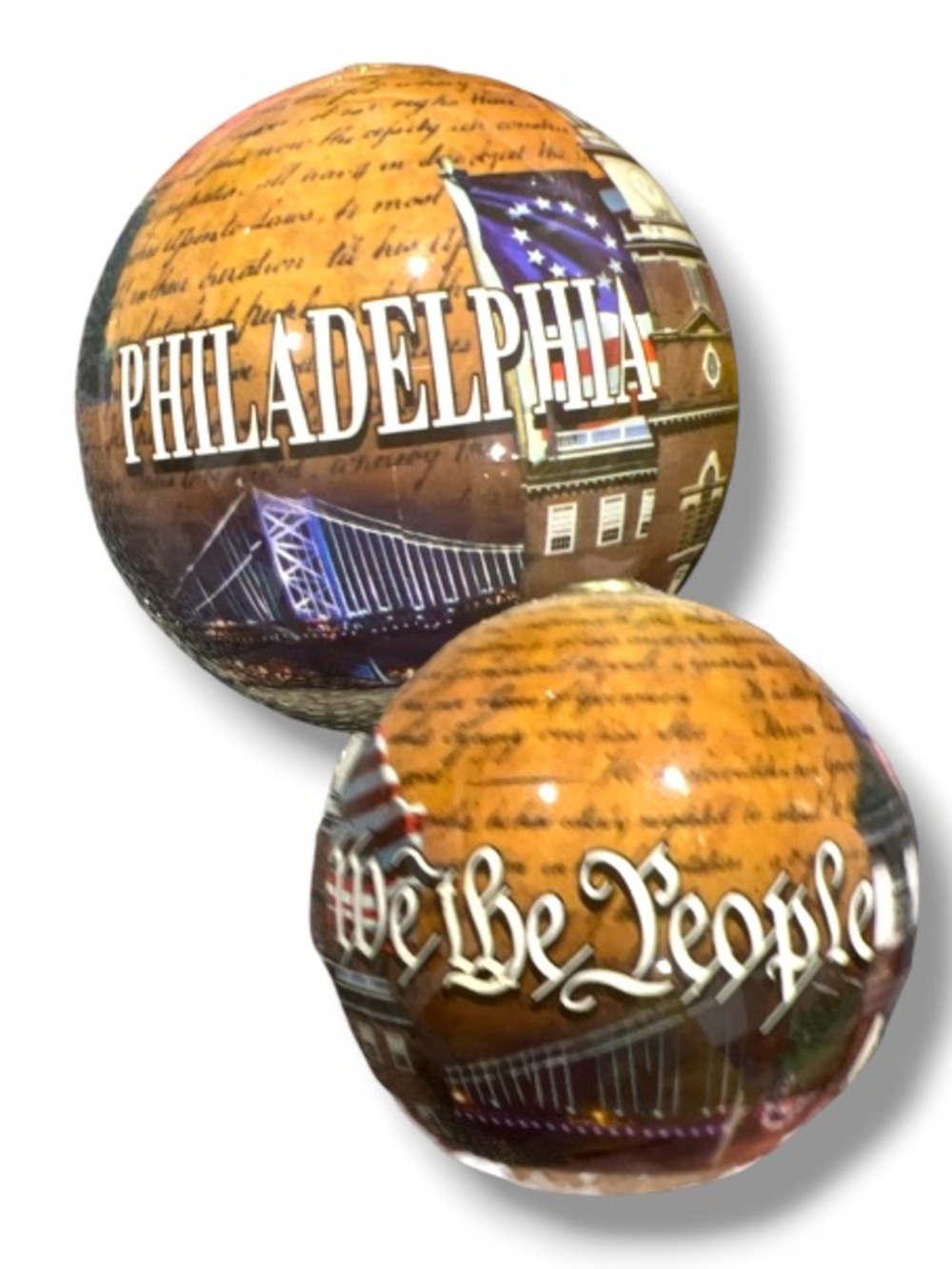 Philadelphia Philly Christmas Tree Ornament Holiday Souvenir We the People
